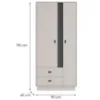 Obrazek Szafa Allmo Al1 Cashmere
