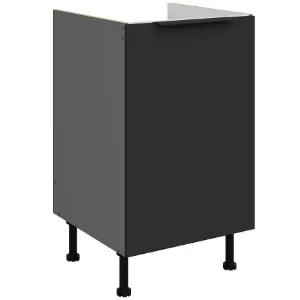 Obrazek Szafka Kuchenna Aria-Bl/Ant Anti Fingerprint 50zl 1f Bb