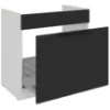 Obrazek Szafka Kuchenna Aria-Bl/Wh Anti Fingerprint 80zl 1s Bb