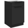 Obrazek Szafka Kuchenna Aria-Bl/Bl Anti Fingerprint 50d 1f 1s Bb