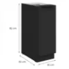 Obrazek Szafka Kuchenna Aria-Bl/Bl Anti Fingerprint 30d Cargo Bb