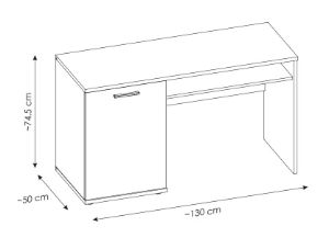 Obrazek Biurko Twenty 1D TWEB01