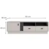 Obrazek Szafka RTV Allmo Al6 Cashmere