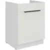 Obrazek Szafka Kuchenna Aria-Wh/Wh Anti Fingerprint 60zl 1s Bb