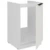 Obrazek Szafka Kuchenna Aria-Wh/Wh Anti Fingerprint 50zl 1f Bb