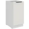 Obrazek Szafka Kuchenna Aria-Wh/Wh Anti Fingerprint 40d 1f Bb