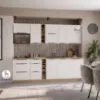 Obrazek Szafka Kuchenna Aria-Wh/Ar Anti Fingerprint 40d 3s Bb