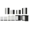 Obrazek Szafka Kuchenna Aria-Wh/Bl Anti Fingerprint 60d 1f Bb