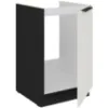 Obrazek Szafka Kuchenna Aria-Wh/Bl Anti Fingerprint 50zl 1f Bb