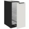 Obrazek Szafka Kuchenna Aria-Wh/Bl Anti Fingerprint 30d Cargo Bb