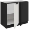 Obrazek Szafka Kuchenna Aria-Wh/Bl Anti Fingerprint 105 Nd 1f Bb