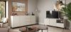 Obrazek Komoda RTV dwudrzwiowa z szufladą Avenale AVEF03 kaszmir