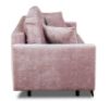 Obrazek Sofa z funkcją spania Foster różowy