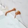 Obrazek Bateria podtynkowa REA LUNGO miedziana szczotkowana długa + BOX