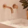 Obrazek Bateria podtynkowa REA LUNGO miedziana szczotkowana + BOX