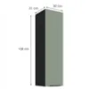 Obrazek Szafka Kuchenna Aria-Sa/Bl Anti Fingerprint 30g-108 1f