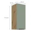 Obrazek Szafka Kuchenna Aria-Sa/Ar Anti Fingerprint 30g-72 1f
