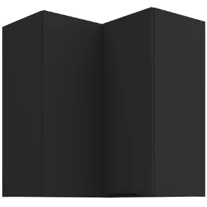 Obrazek Szafka Kuchenna Aria-Bl/Bl Anti Fingerprint 60x60 Gn-72 2f (90°)