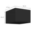 Obrazek Szafka Kuchenna Aria-Bl/Bl Anti Fingerprint 50 Nagu-36 1f