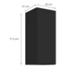Obrazek Szafka Kuchenna Aria-Bl/Bl Anti Fingerprint 30g-72 1f