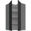 Obrazek Szafka Kuchenna Aria-Bl/Ant Anti Fingerprint 60x60 Gn-108 2f (90°)