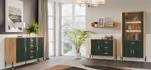 Obrazek Lustro Dante DT20 zielony