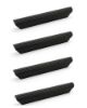 Obrazek Uchwyty Dante UT04 4 szt. czarny