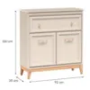 Obrazek Komoda Windsor W-19  Kashmir/dąb naturalny