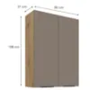 Obrazek Szafka Kuchenna Aria-Ta/Ar Anti Fingerprint 80g-108 2f