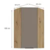 Obrazek Szafka Kuchenna Aria-Ta/Ar Anti Fingerprint 60x60 Gn-108 1f (45°)
