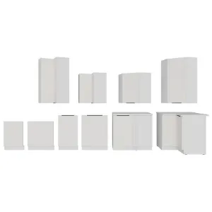 Obrazek Szafka Kuchenna Aria-Wh/Wh Anti Fingerprint 60g-72 1f