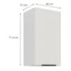 Obrazek Szafka Kuchenna Aria-Wh/Wh Anti Fingerprint 40g-72 1f