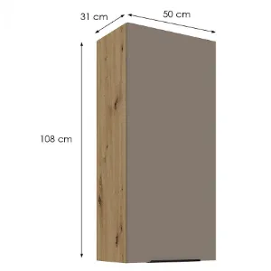 Obrazek Szafka Kuchenna Aria-Ta/Ar Anti Fingerprint 50g-108 1f