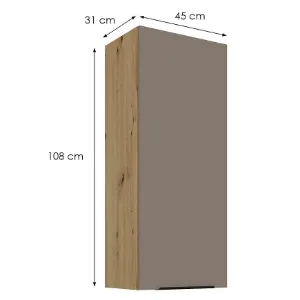 Obrazek Szafka Kuchenna Aria-Ta/Ar Anti Fingerprint 45g-108 1f