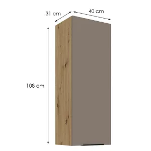 Obrazek Szafka Kuchenna Aria-Ta/Ar Anti Fingerprint 40g-108 1f