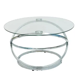 Stolik Pmc-24015 Chrom/Szkło