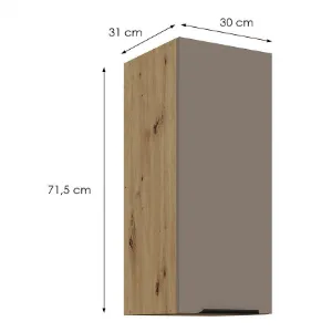 Obrazek Szafka Kuchenna Aria-Ta/Ar Anti Fingerprint 30g-72 1f