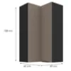 Obrazek Szafka Kuchenna Aria-Ta/Bl Anti Fingerprint 60x60 Gn-108 2f (90°)