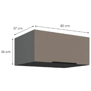 Obrazek Szafka Kuchenna Aria-Ta/Ant Anti Fingerprint 80 Nagu-36 1f