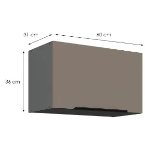 Obrazek Szafka Kuchenna Aria-Ta/Ant Anti Fingerprint 60gu-36 1f