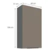 Obrazek Szafka Kuchenna Aria-Ta/Ant Anti Fingerprint 60g-108 1f