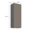 Obrazek Szafka Kuchenna Aria-Ta/Ant Anti Fingerprint 40g-108 1f