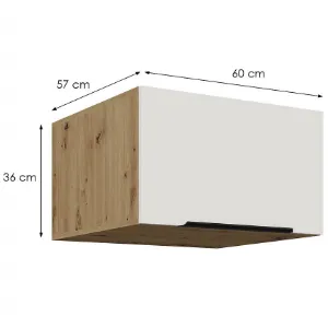 Obrazek Szafka Kuchenna Aria-Wh/Ar Anti Fingerprint 60 Nagu-36 1f