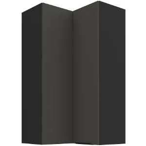 Obrazek Szafka Kuchenna Aria-Gr/Bl Anti Fingerprint 60x60 Gn-108 2f (90°)