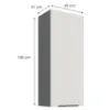 Obrazek Szafka Kuchenna Aria-Wh/Ant Anti Fingerprint 45g-108 1f