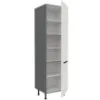 Obrazek Szafka Kuchenna Aria-Wh/Ant Anti Fingerprint 60dk-215 2f