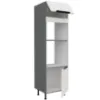 Obrazek Szafka Kuchenna Aria-Wh/Ant Anti Fingerprint 60dpm-215 2f