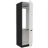 Obrazek Szafka Kuchenna Aria-Wh/Bl Anti Fingerprint 60lo-210 2f