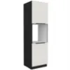 Obrazek Szafka Kuchenna Aria-Wh/Bl Anti Fingerprint 60dp-210 2f