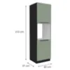 Obrazek Szafka Kuchenna Aria-Sa/Bl Anti Fingerprint 60dp-210 2f
